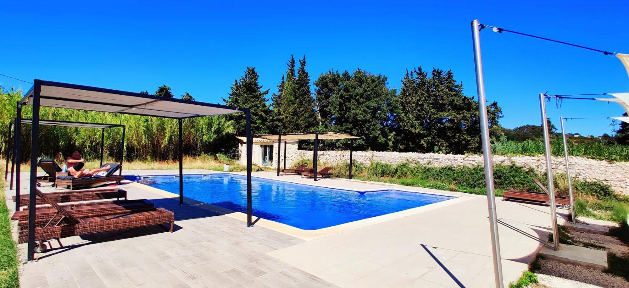 Chambre Cosy Avec Terrasse Sur La Colline Boisee, Parking Prive, Jardin, Calme, Climatisation, 10 Mn Pont Du Gard Num7 โรชฟอร์ต-ดู-การ์ ภายนอก รูปภาพ
